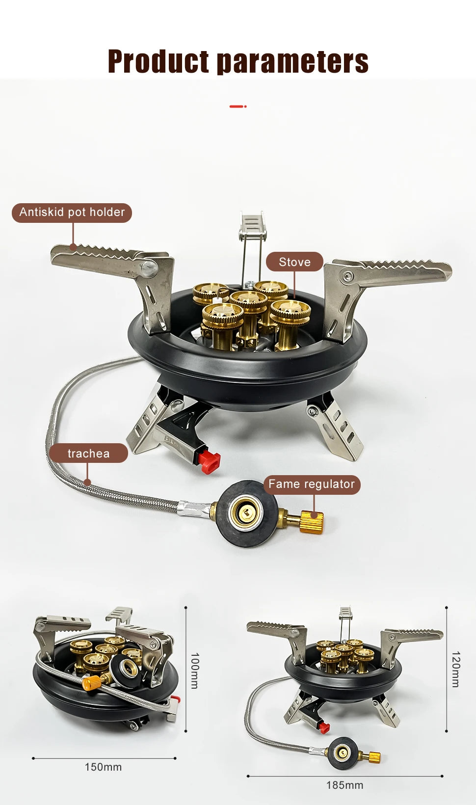 Camping Gas Stove 16000W High