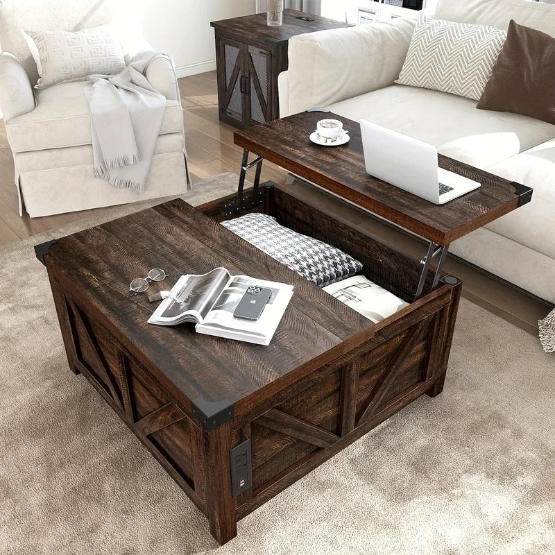 Lift Top Coffee Table with Storage