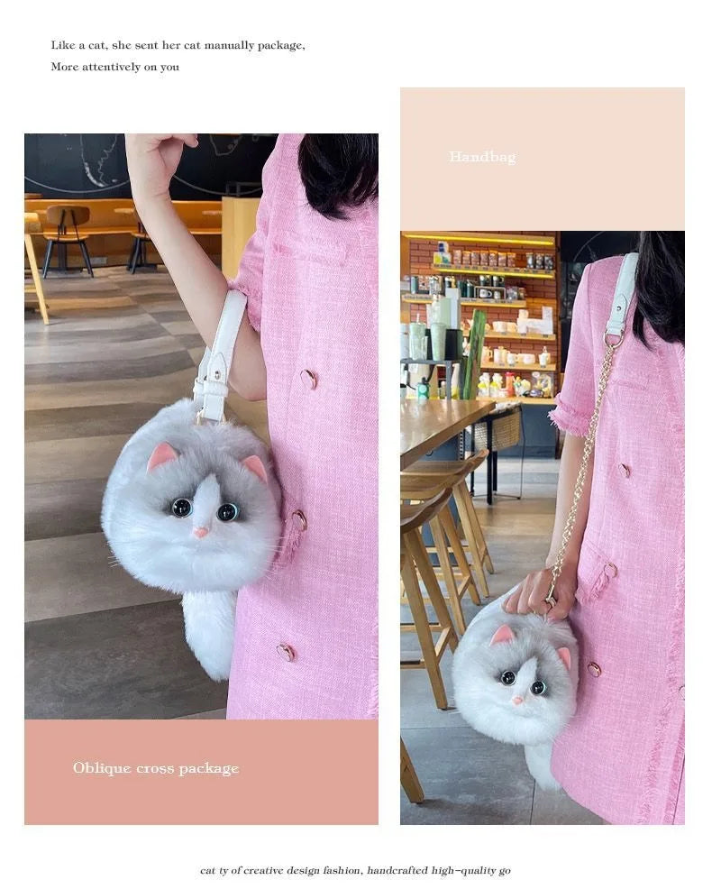 New Cute Popular Cat Small Bag