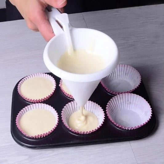 Hand-held Baking Funnel