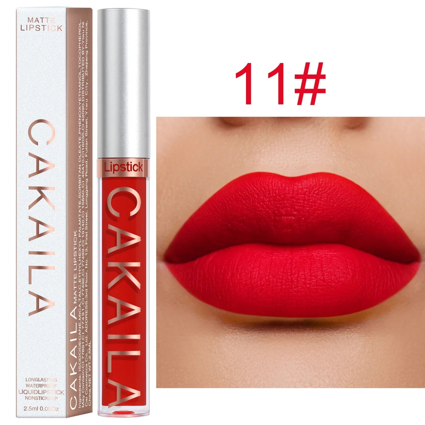 Colors Matte Lipgloss Wholesale Cheap Liquid Lipstick Makeup Lip Color Batom Long Lasting Sexy Red Pink Nude Lip Gloss Bulk