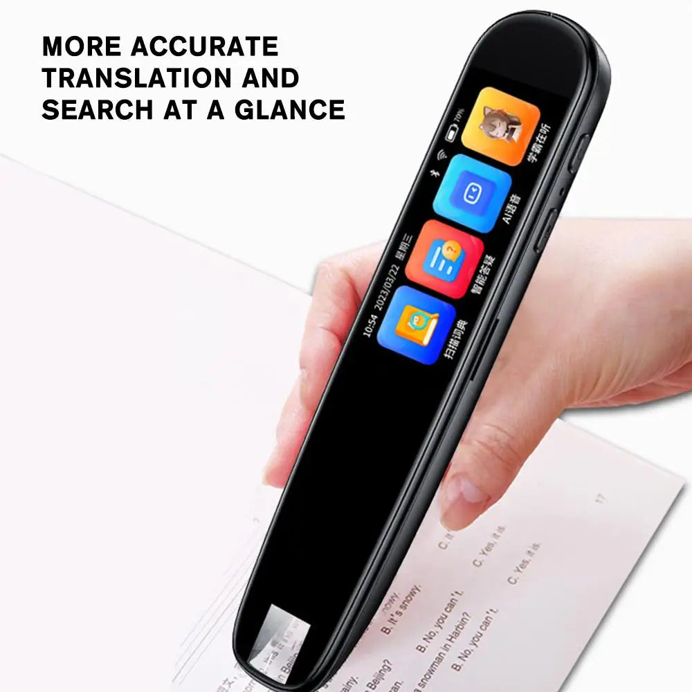 Offline Translation Pen For Teacher Student Dictionary English Intelligent Scanning