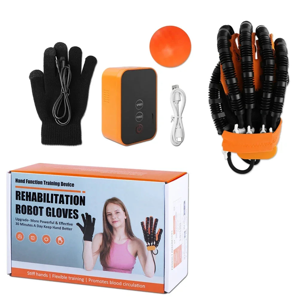 Robot Glove Hand Device Finger Training Massage