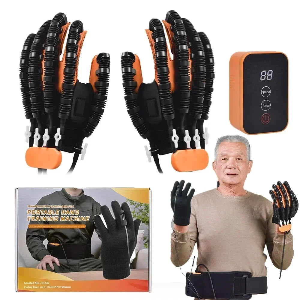 Robot Glove Hand Device Finger Training Massage