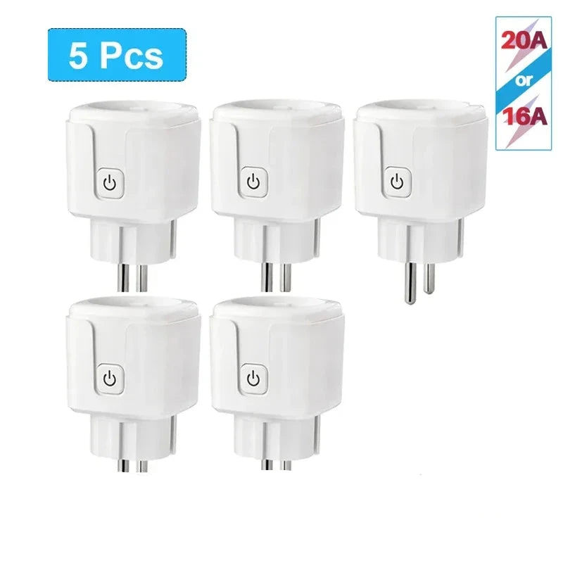 WiFi Smart Plug 16A/20A EU Power Monitor Switch