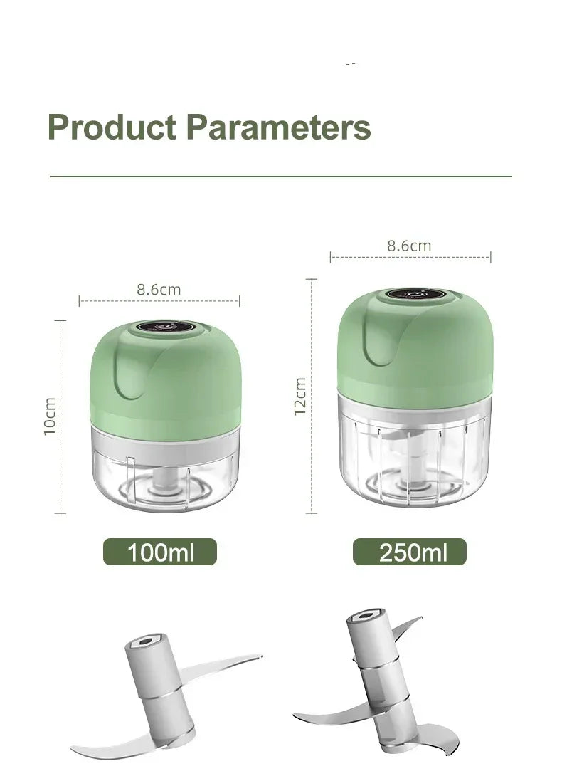 Mini Electric Garlic Chopper