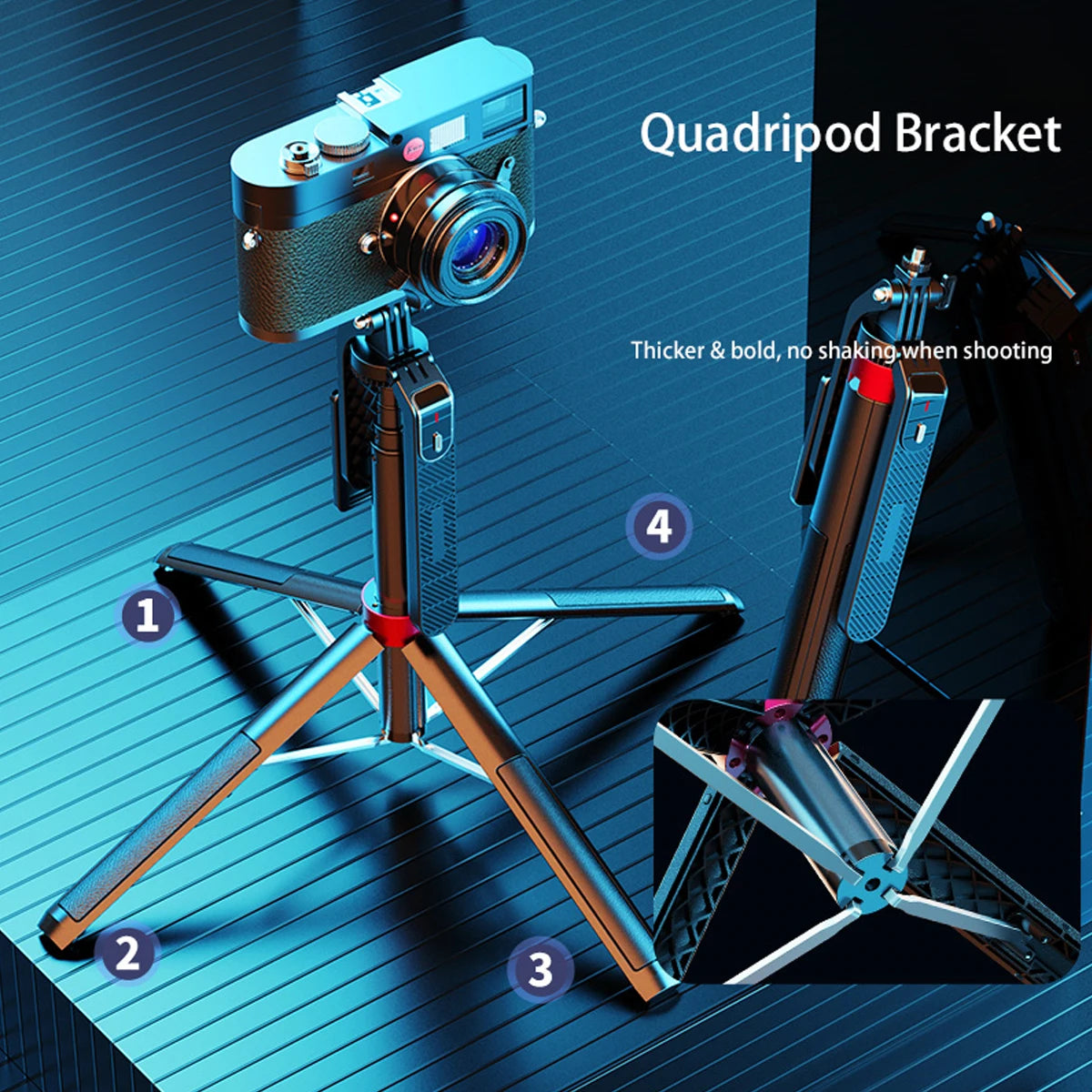 camera tripod with wireless