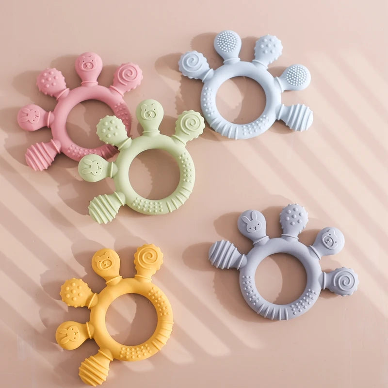 Silicone Teether,Food