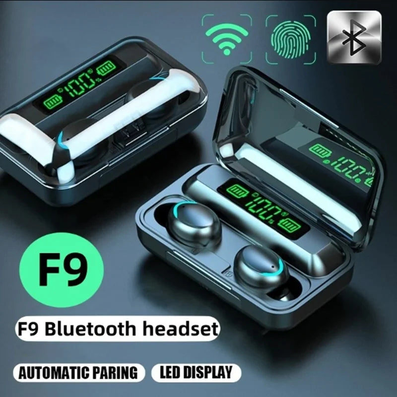 TWS F9-5 Earphone Bluetooth Earphones