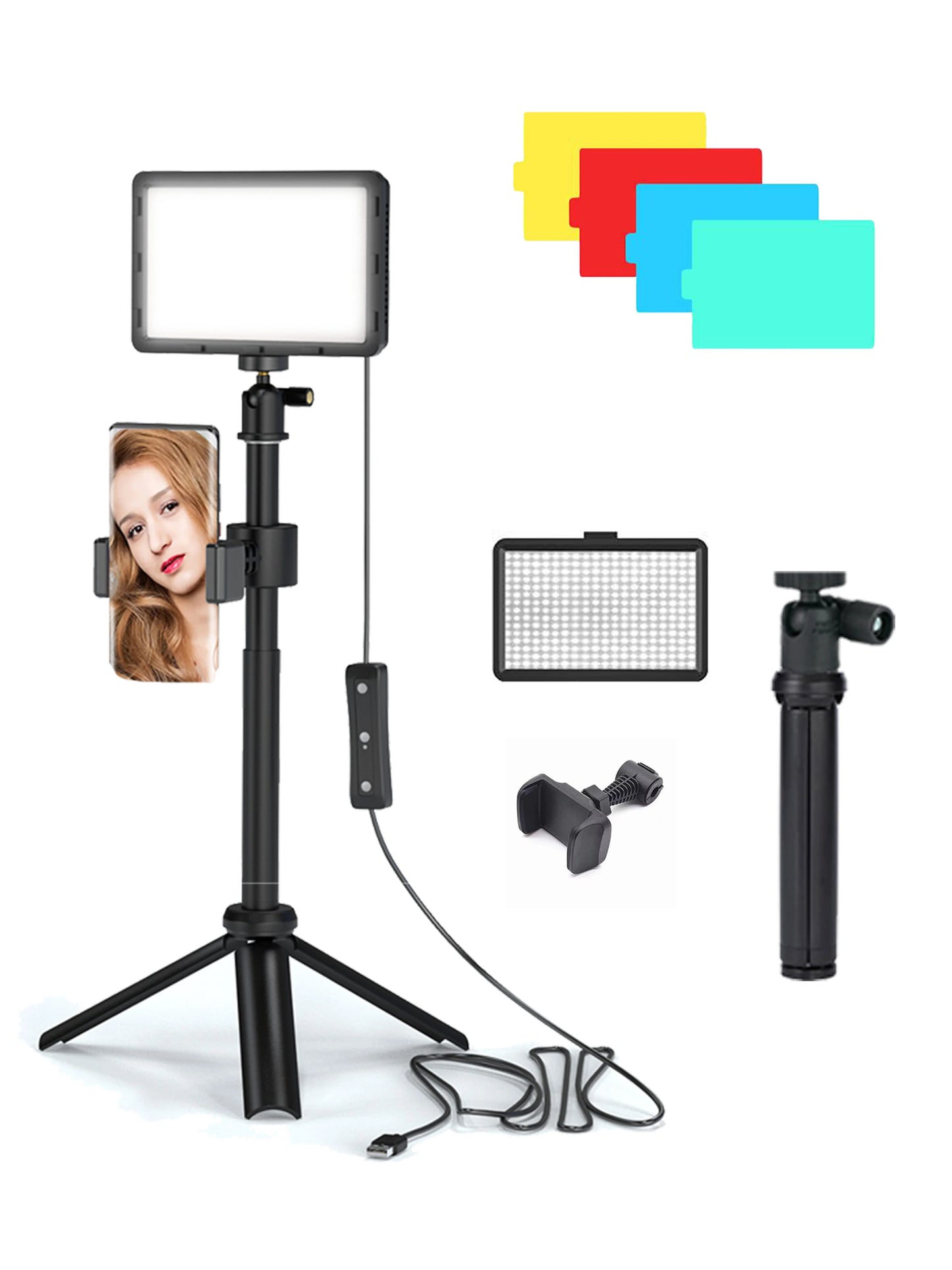 Photography LED Video Light Panel Lighting Photo Studio Lamp