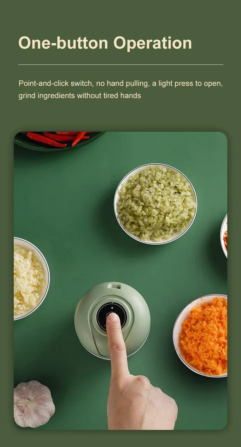 Mini Electric Garlic Chopper