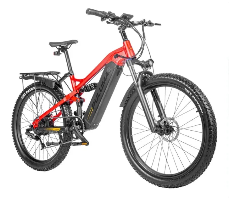 2025 latest full suspension electric mountain bike