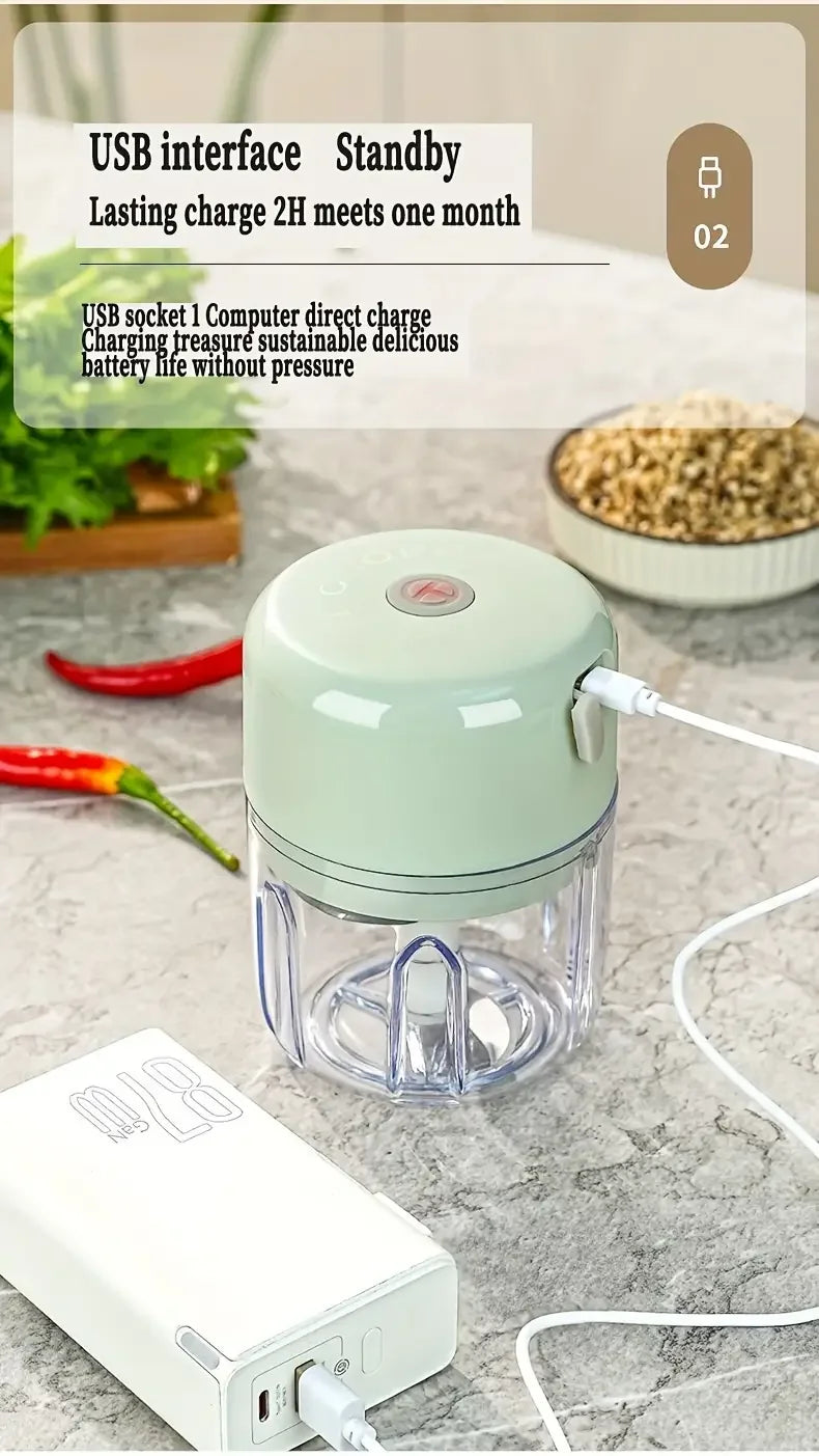 Electric Mini Garlic Chopper