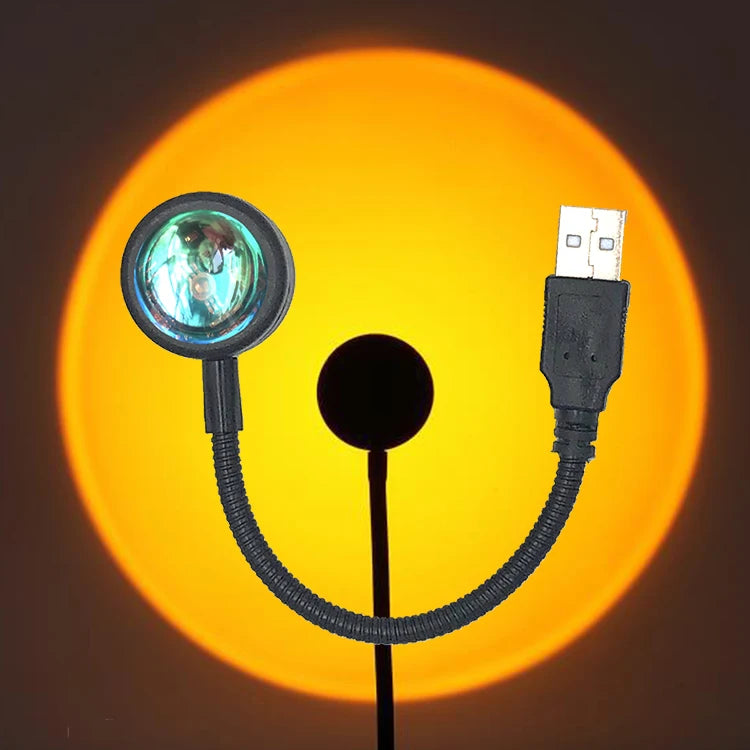 USB Sunset Light Lamp Self Photography Light LED