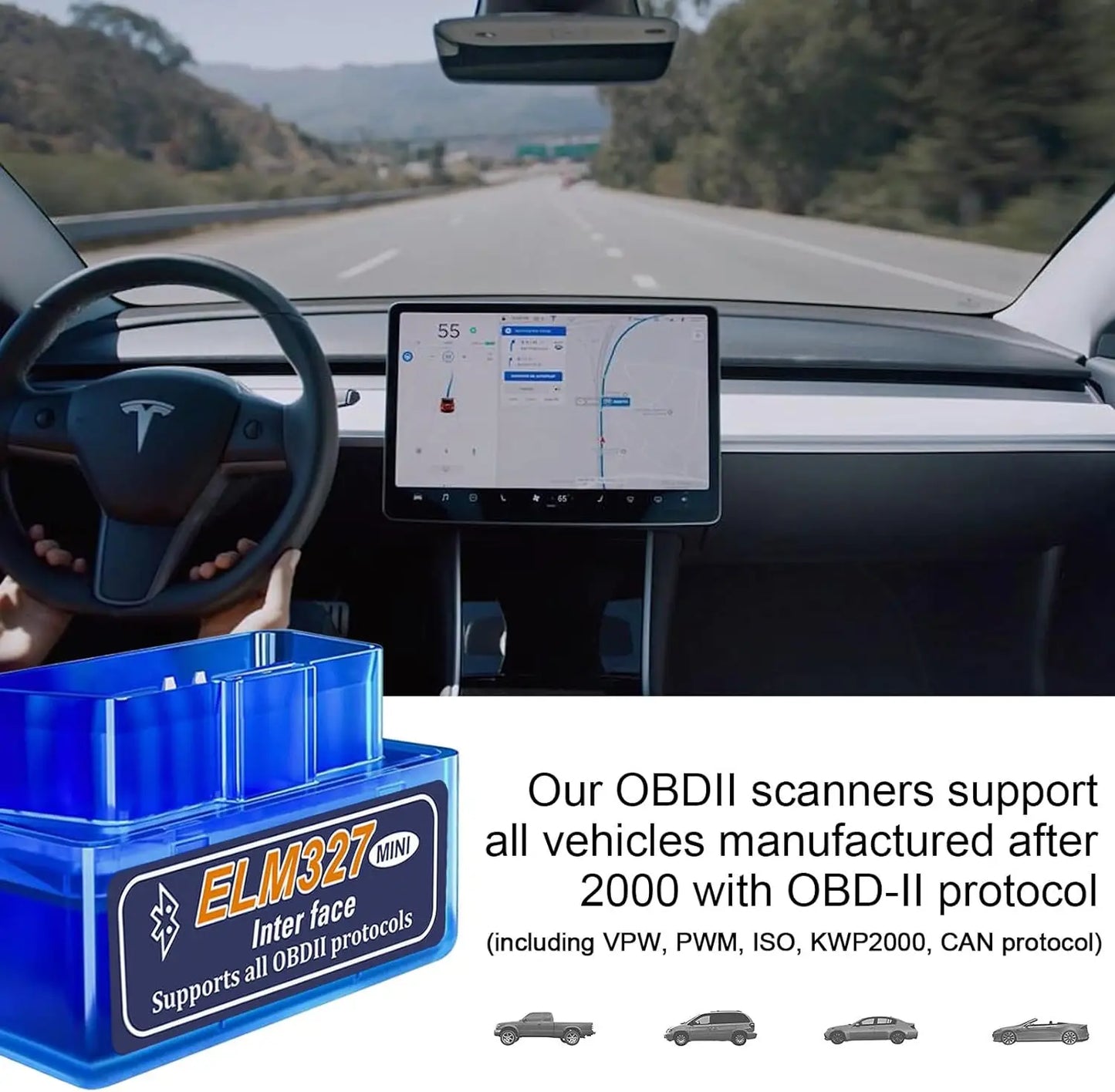 ELM327 V2.1 obd2 Scanner Car Diagnostic Check Engine