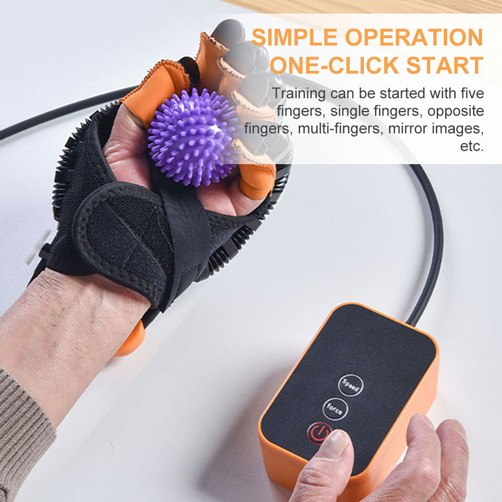 Robot Glove Hand Device Finger Training Massage