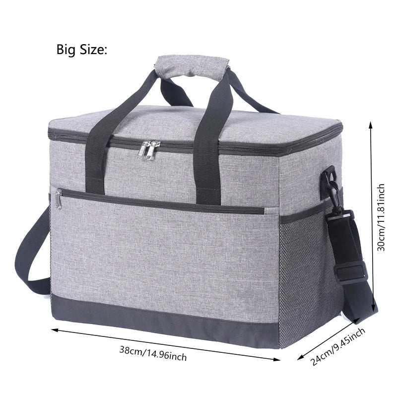 Fashion Large Capacity Leakproof Lunch Cooler Bags