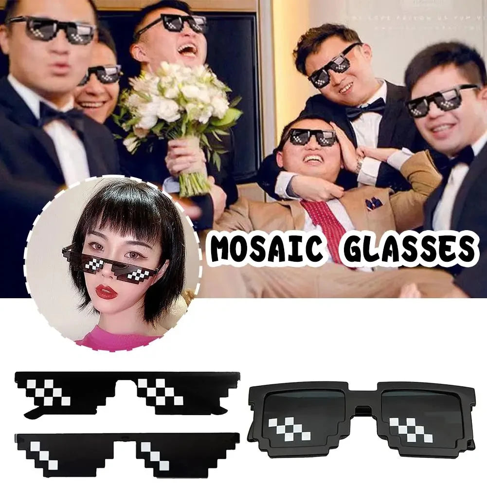 Mosaic Sunglasses For Mens Womens Pixel