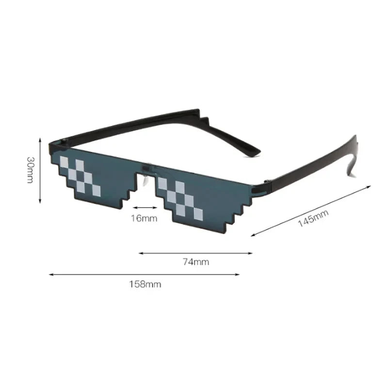 Mosaic Sunglasses For Mens Womens Pixel