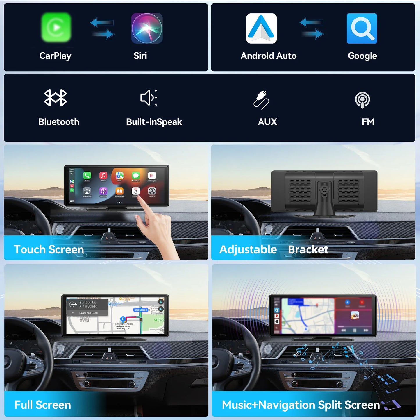 Carplay for Car Screen, Wireless  Screen Wireless