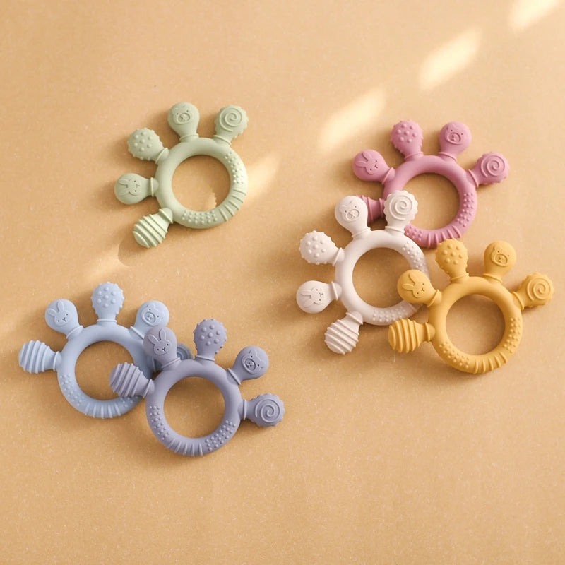 Silicone Teether,Food