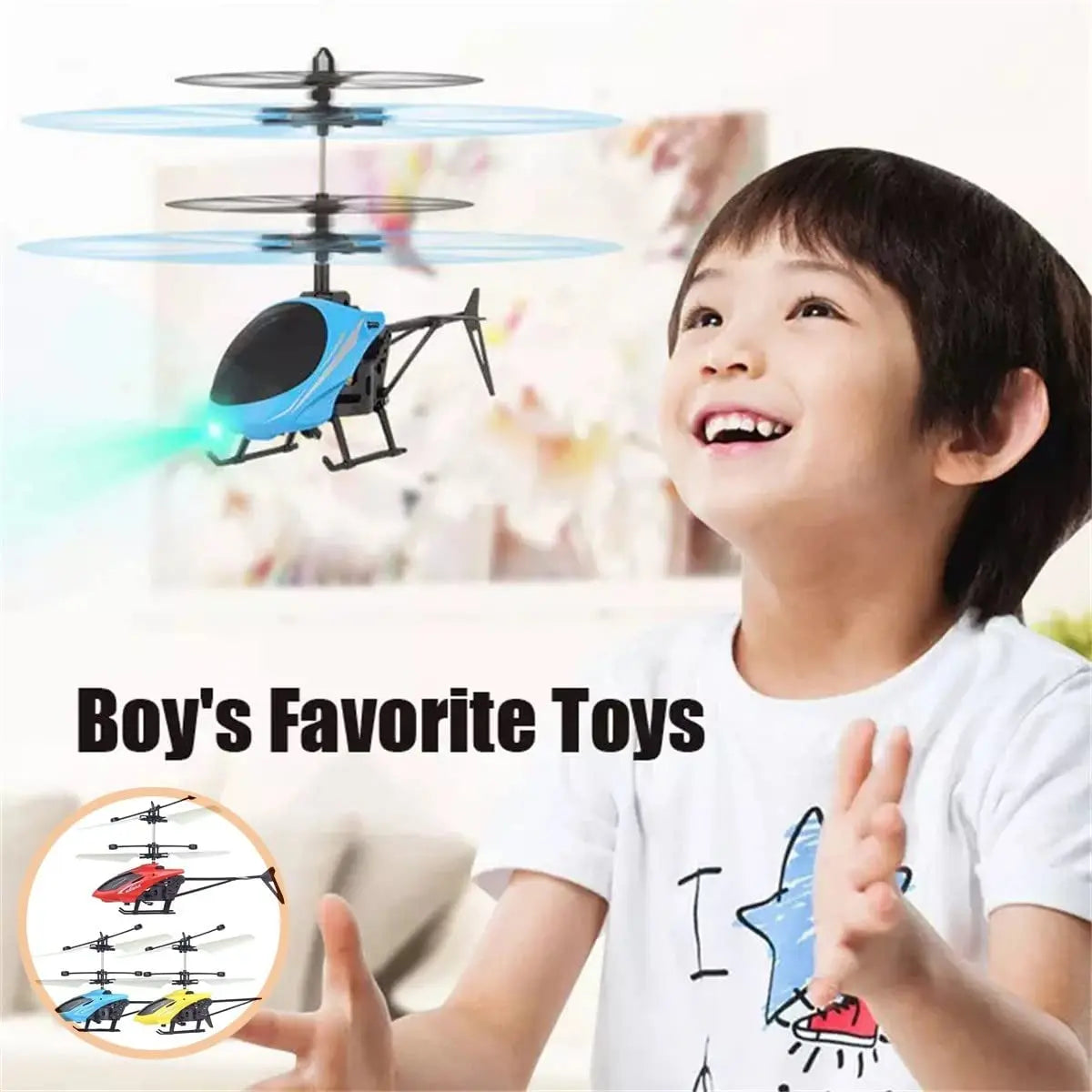 Mini RC Drone Remote Safe Fall-resistant RC Helicopters Drone Children Toys