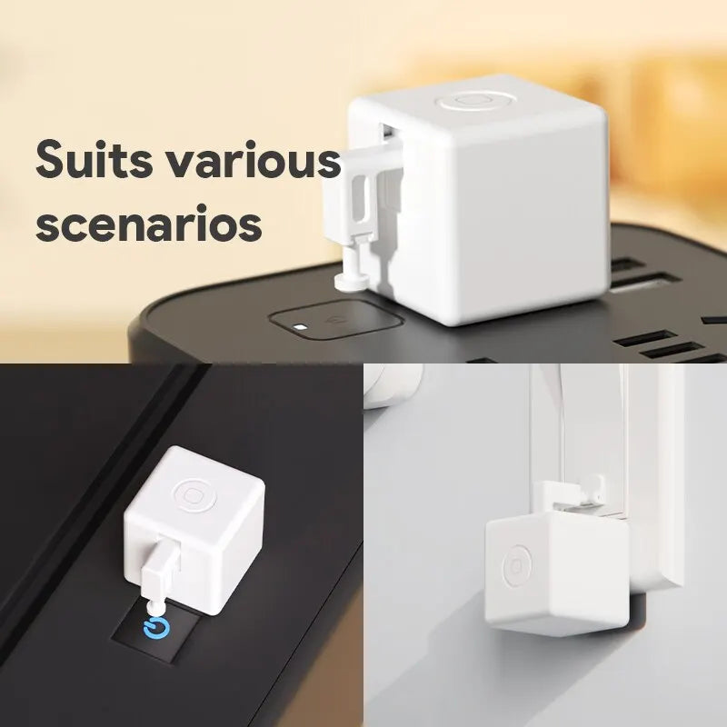 Bluetooth Fingerbot Plus Robot Button Pusher Switch Bot Smart Home