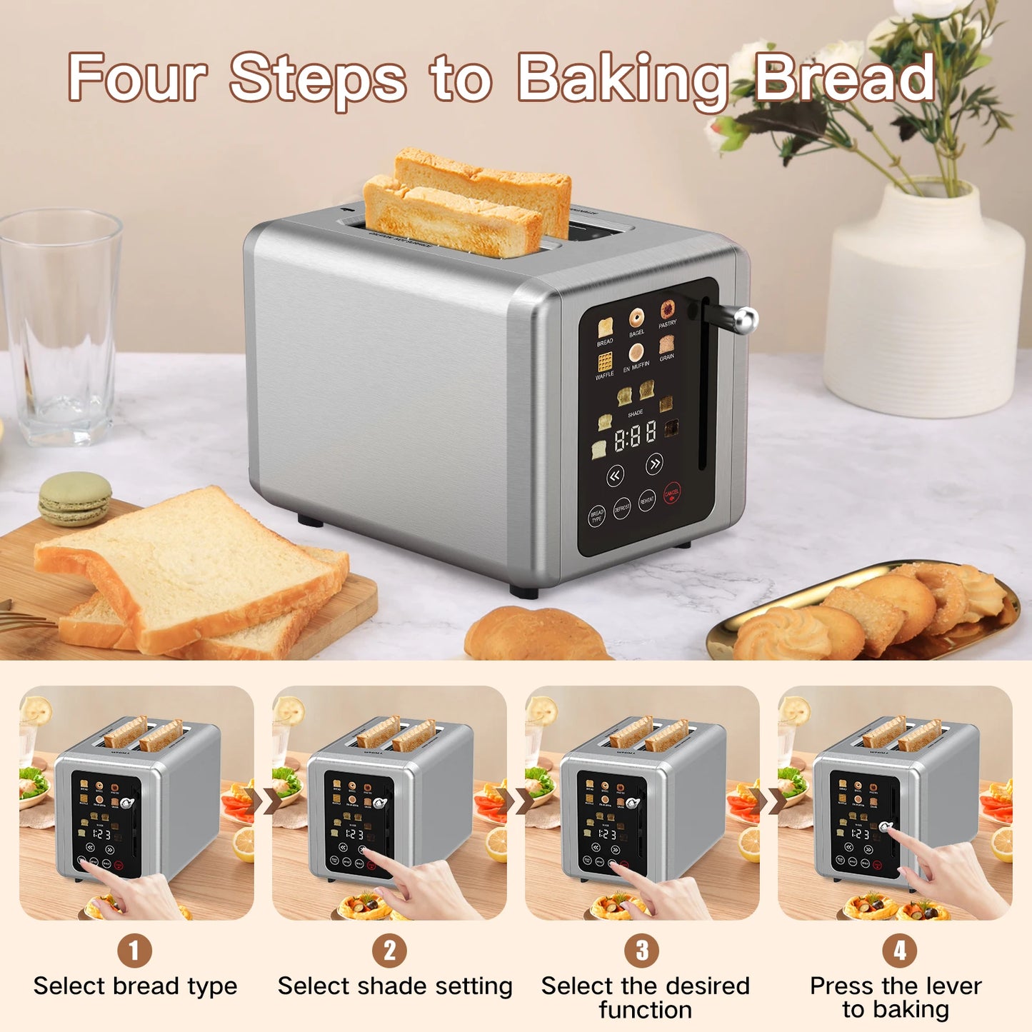 Electric Toaster Automatic Breakfast Machine