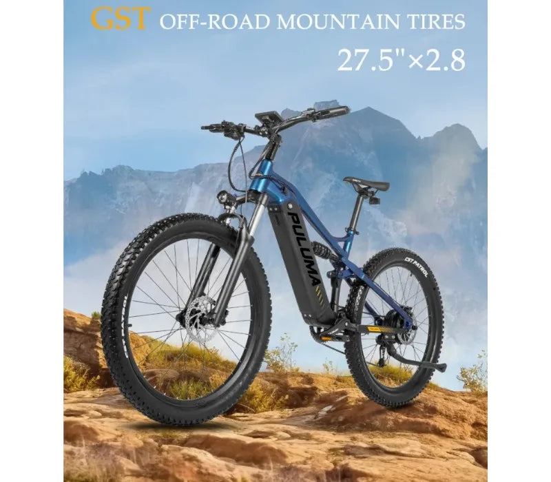 2025 latest full suspension electric mountain bike