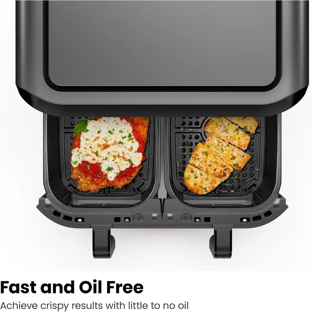 Basket Air Fryer Oven with Easy View Windows