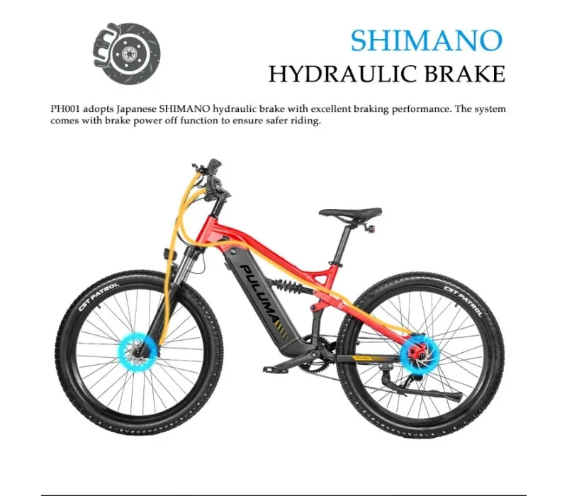 2025 latest full suspension electric mountain bike